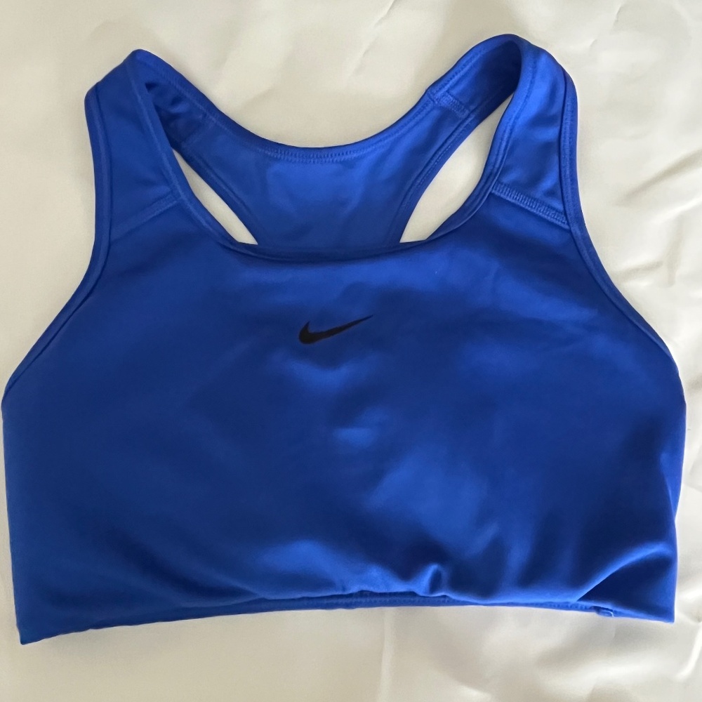 Nike Dri-Fit Fully Lined/Padded Royal Blue Sports Bra M